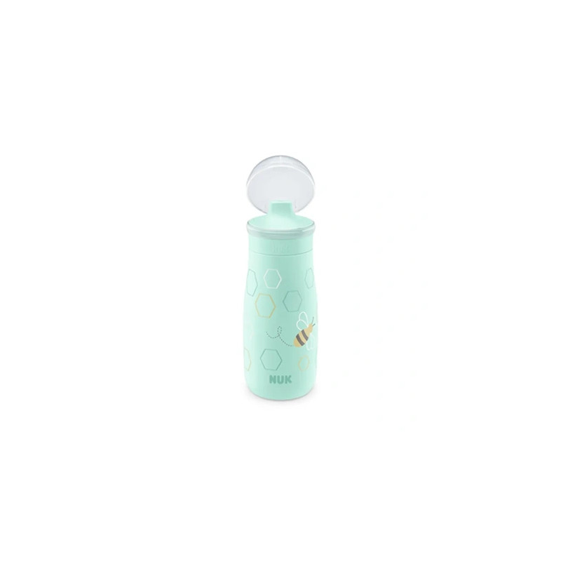 Nuk Minime Sip Bottle 300ml Green Bee For Children 9 Months And Older
