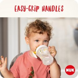 Nuk Trainer Cup Sippy Cup Leak-Proof Soft Drinking Spout 6 Months BPA