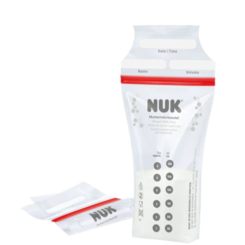 Nuk Breast Milk Storage Bags 25 Units