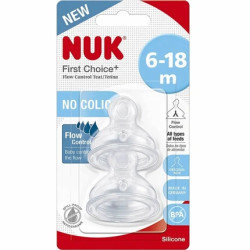 Nuk Nuk First Choice Size 2 Silicone Teat 2 Units