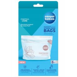 Canpol Babies Sterilization Bags For Microwave 70002 6 Pieces
