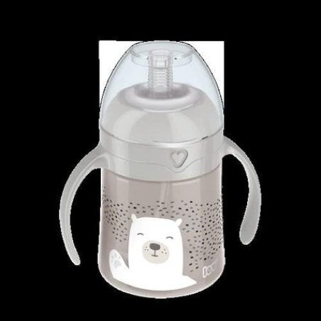 LOVI 35/360 Weighted Straw Beginner Buddy Bear Cup 150ml