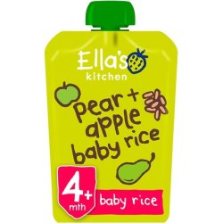 Ella's Kitchen Pear & Apple Baby Rice 120g X 7