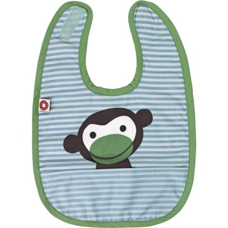 Franck & Fischer Unisex Bib Eat Mono Blue