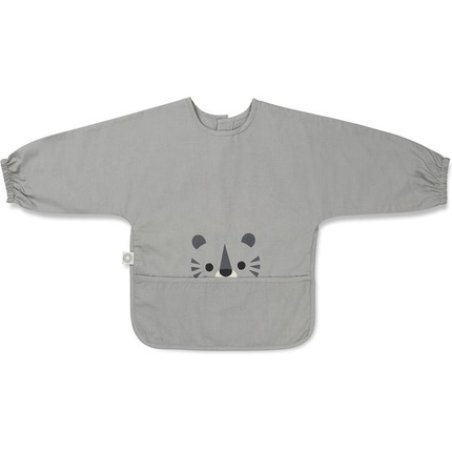 Franck & Fischer Bib With Long Sleeves Grey
