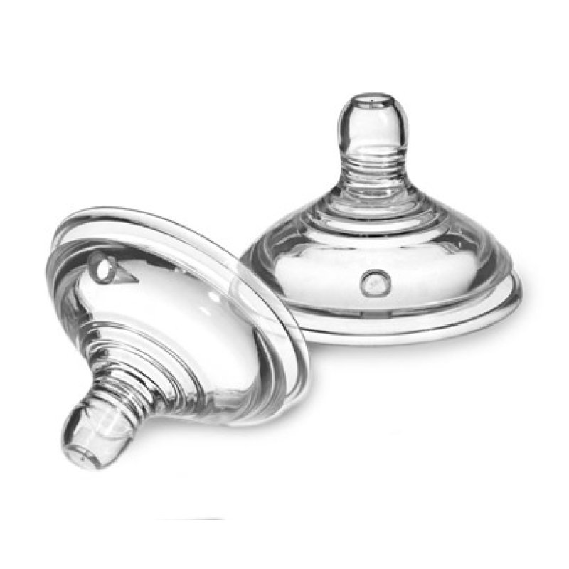 Tommee Tippee Easi-Vent Sauger bottle nipple Round Slow flow