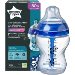 Tommee Tippee Advanced Anti-Colic Baby Bottle Super Soft Teat 0 Months 260ml