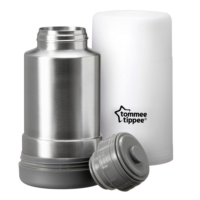 Tommee Tippee Travel Bottle And food warmer Stainless steel, White