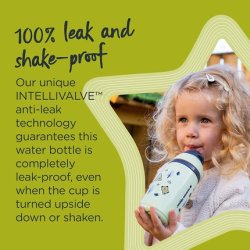 Tommee Tippee Superstar Insulated Straw Cup for Toddlers with Leak-Proof and Antibacterial Technology 266ml - Pink
