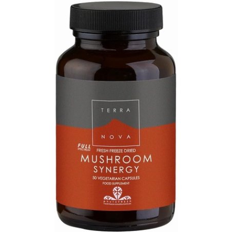 Terranova Mushrooms Synergy Super-Blend Capsules 50