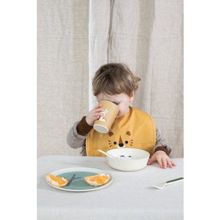 Franck & Fischer Bib Tiger Yellow
