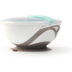 BABYONO Bowl with Suction Cup Lid and Spoon
