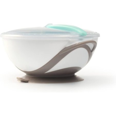 BABYONO Bowl with Suction Cup Lid and Spoon
