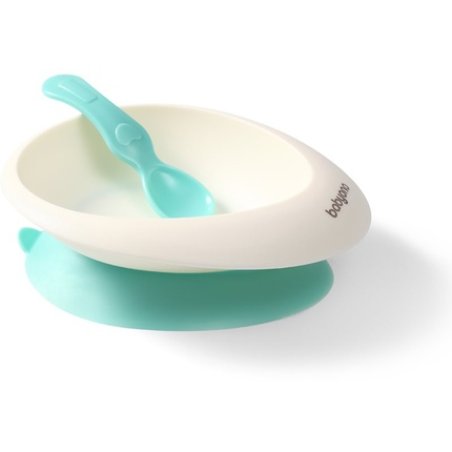 Babyono Be Active Bowl With A Spoon Set Mint For 6 Months And Older