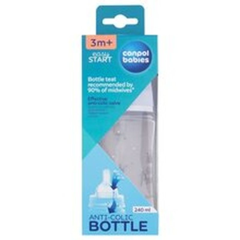 Canpol Babies Royal Baby Easy Start Anticolic Bottle Little Prince 240 Ml For 3 Months And Up