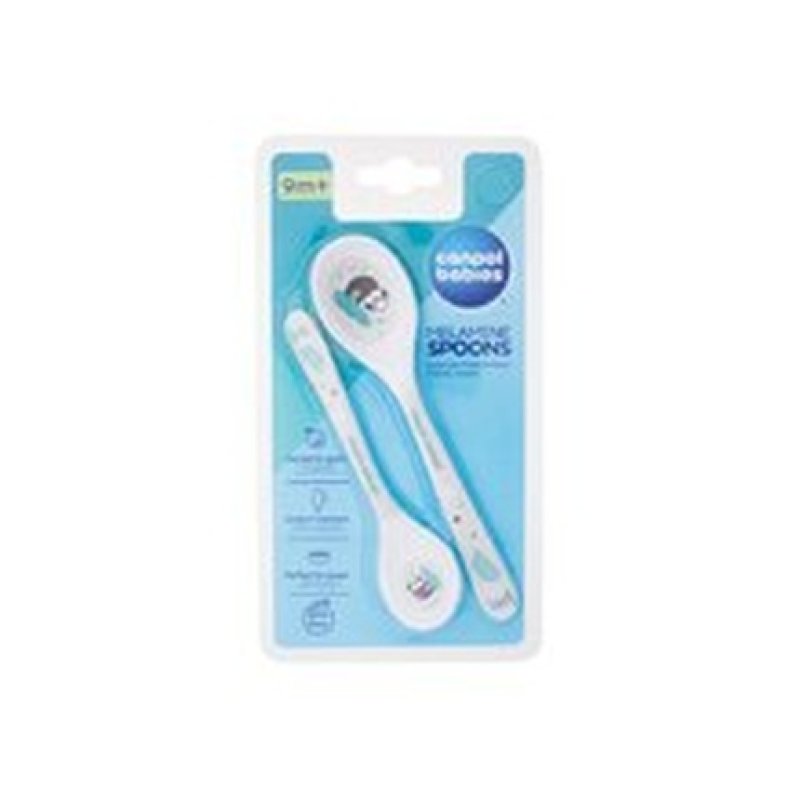 Canpol Babies Exotic Animals Melamine Spoons Grey