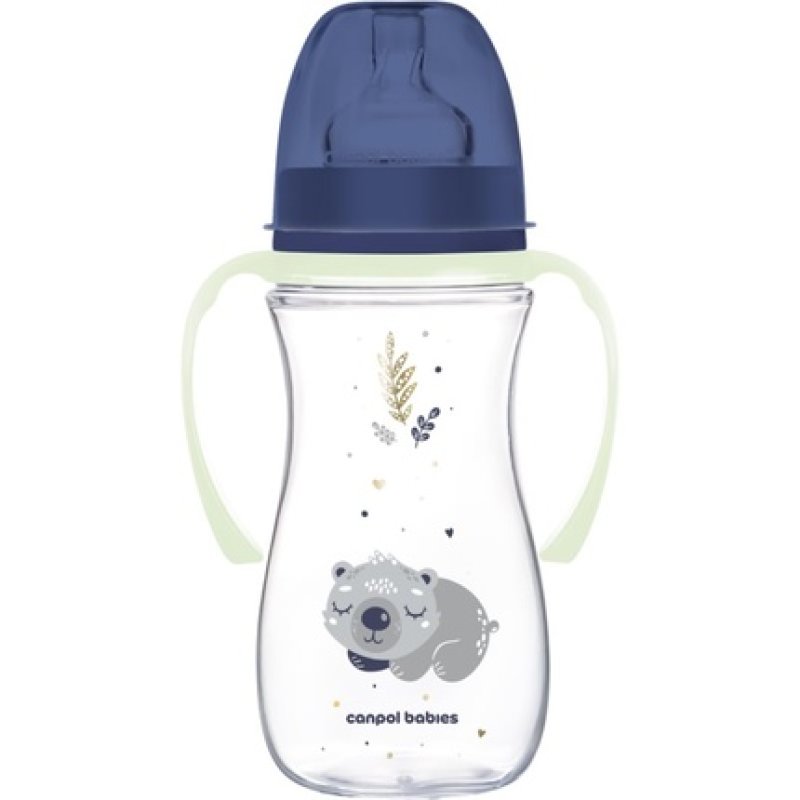 Canpol Babies Easystart Sleepy Koala 300 Ml Bottle Blue For 12 Months And Older