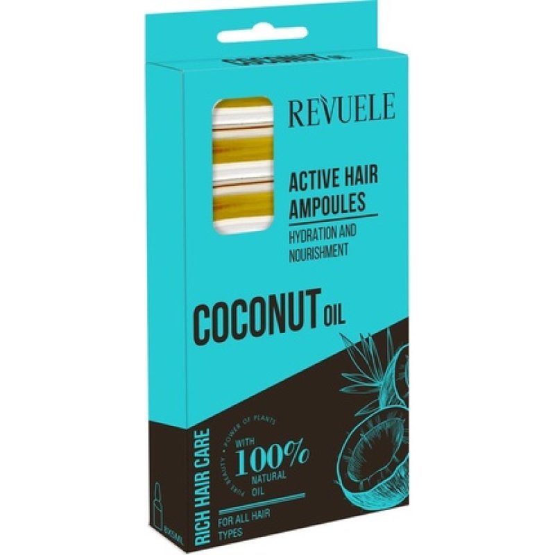 Revuele Coconut Oil Active Hair Ampoules