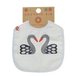Franck & Fischer Bib Swan Grey