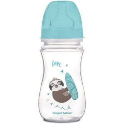 Canpol Babies Exotic Animals Easy Start Anticolic Bottle Blue 3m 240ml