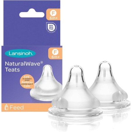 Lansinoh NaturalWave Fast Flow Teats 2 Count