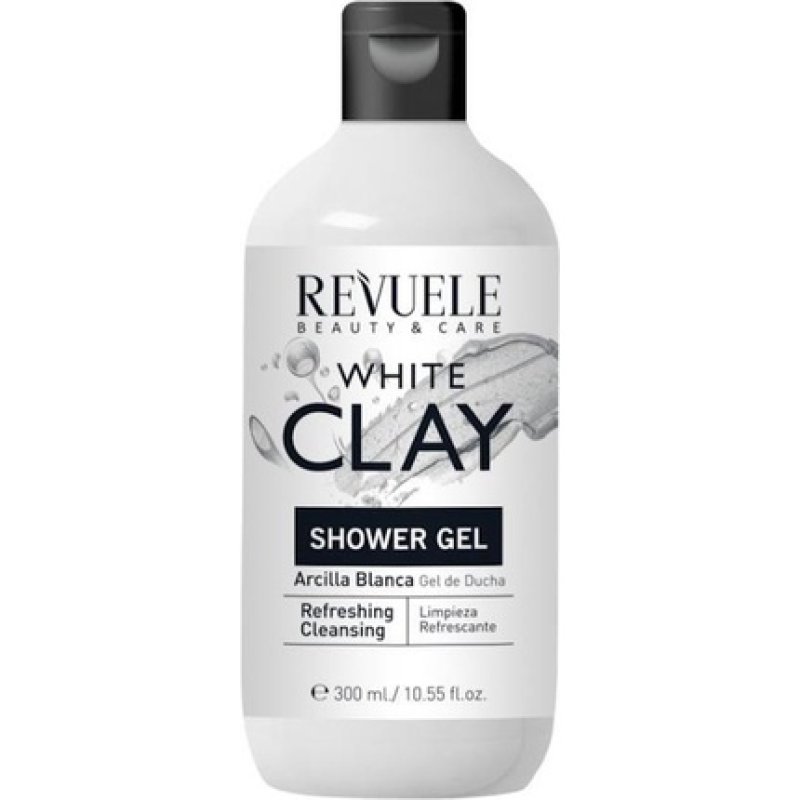 Revuele Clay Shower Gel Refreshing - White 300ml