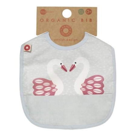 Franck & Fischer Bib Swan Pink