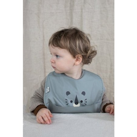 Franck & Fischer Bib Tiger Grey