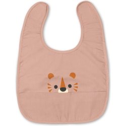 Franck & Fischer Bib Tiger Pink