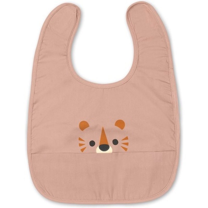 Franck & Fischer Bib Tiger Pink