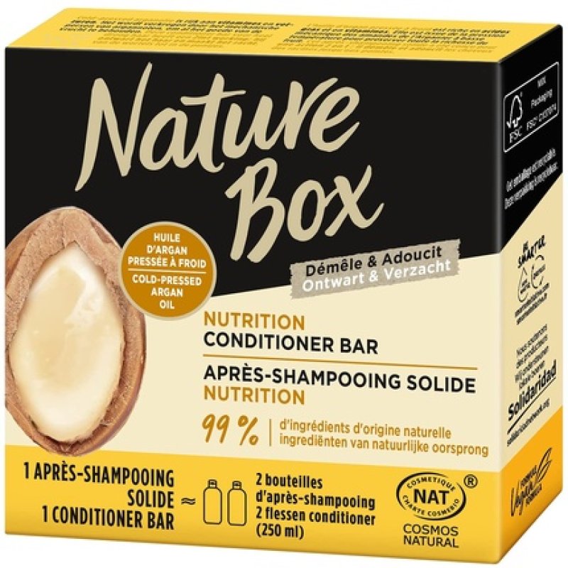 Nature Box Solid Nutrition Conditioner with Argan Oil 80g