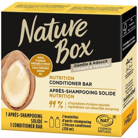 Nature Box Solid Nutrition Conditioner with Argan Oil 80g