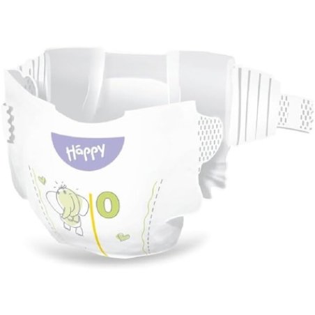 bella baby Happy Diapers Soft and Delicate Size 0 Before Newborn 2 kg 46 Pieces for Premature Babies with Special