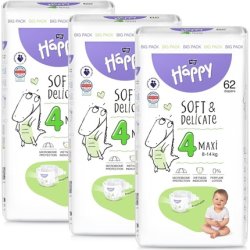 bella baby Happy Diapers Size 4 Maxi 8-14kg Big Pack 186 Pieces