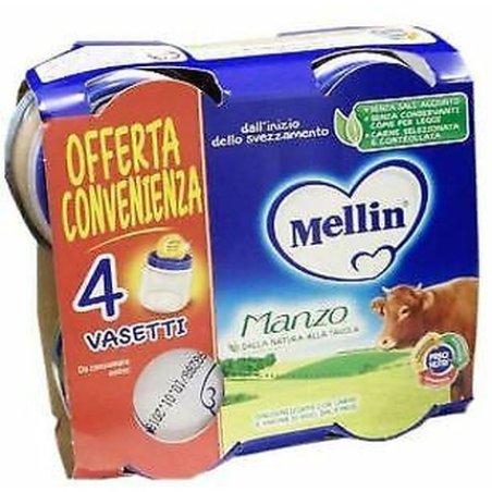Mellin Homogenized Beef 80g x 4