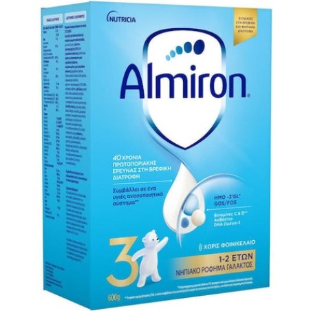 Nutricia Almiron 3 Toddler Milk Drink For Children 12 Years 600 Grams