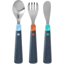 Tommee Tippee Stainless Steel First Cutlery Set for Kids 12m 
