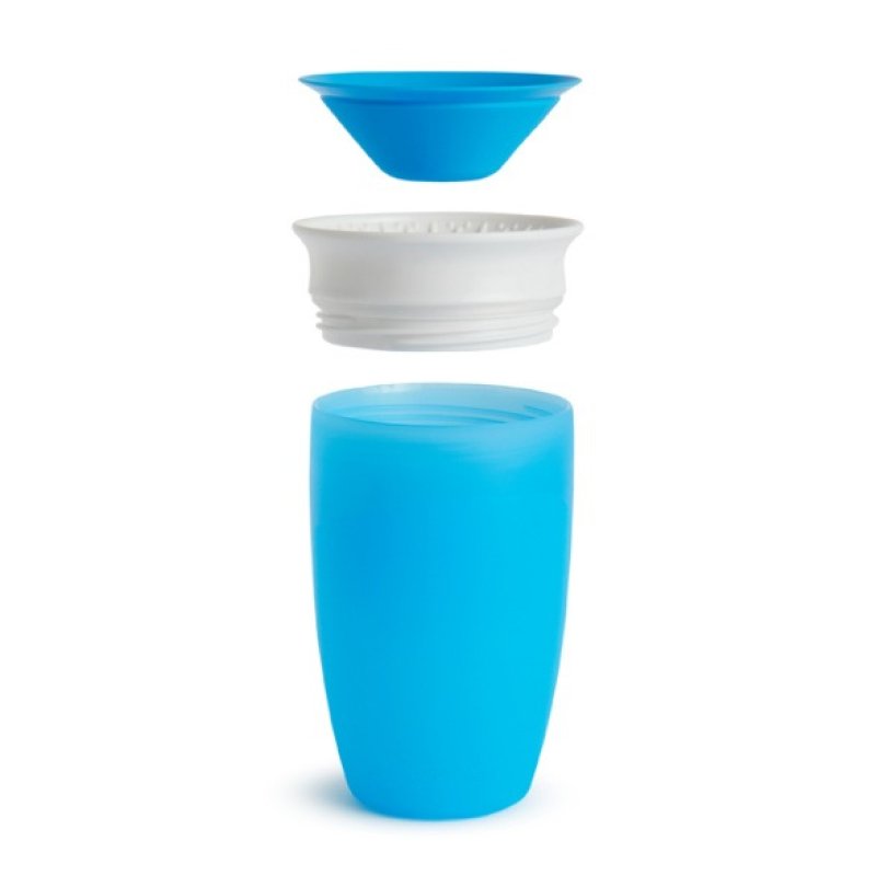 Munchkin Miracle 360 Cup BPA Free Toddler Sippy Cup 10oz Blue