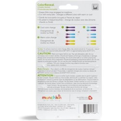 Munchkin Color Change Toddler Forks and Spoons Pack of 6 - Pack of 6