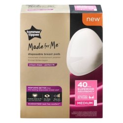 Tommee Tippee Made For Medaily Disposable Contoured Soft Breast Pads