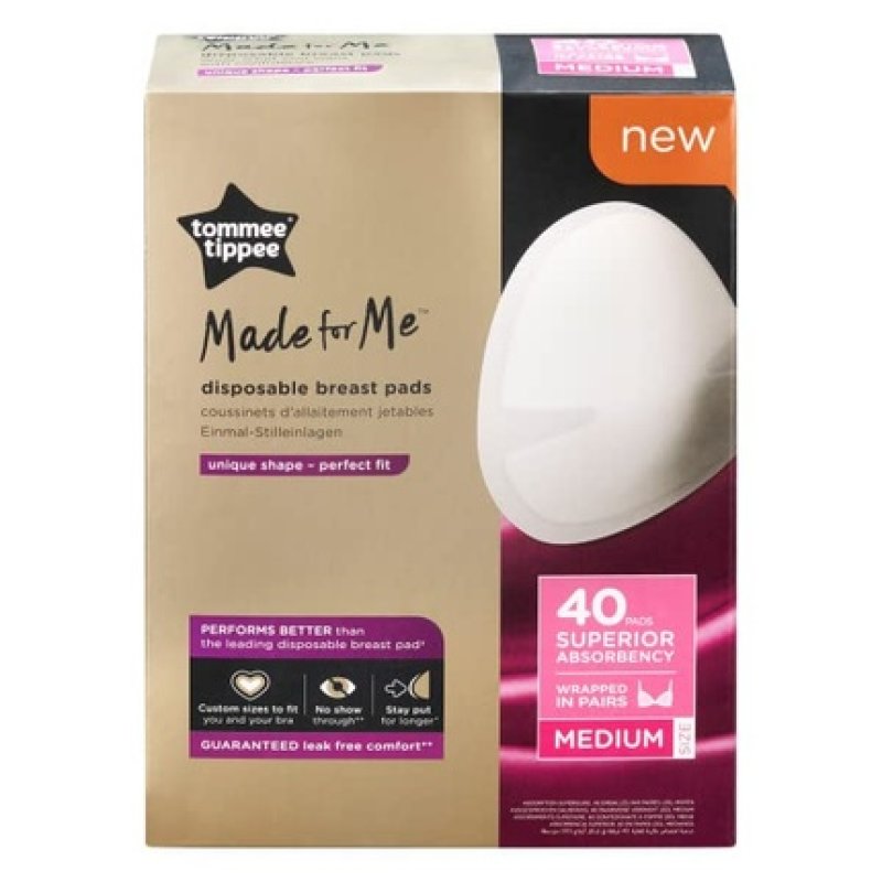 Tommee Tippee Made For Medaily Disposable Contoured Soft Breast Pads
