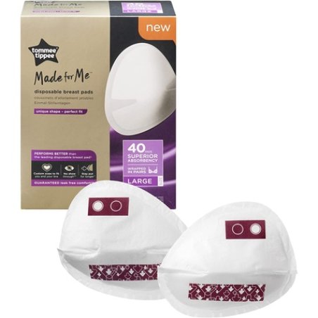 Tommeetippeemade For Me Daily Disposable Breast Pads, Soft, Absorbent And Leak