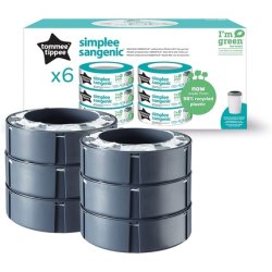 Tommee Tippee Simplee Sangenic Nappy Bin Refills, Sustainably Sourced