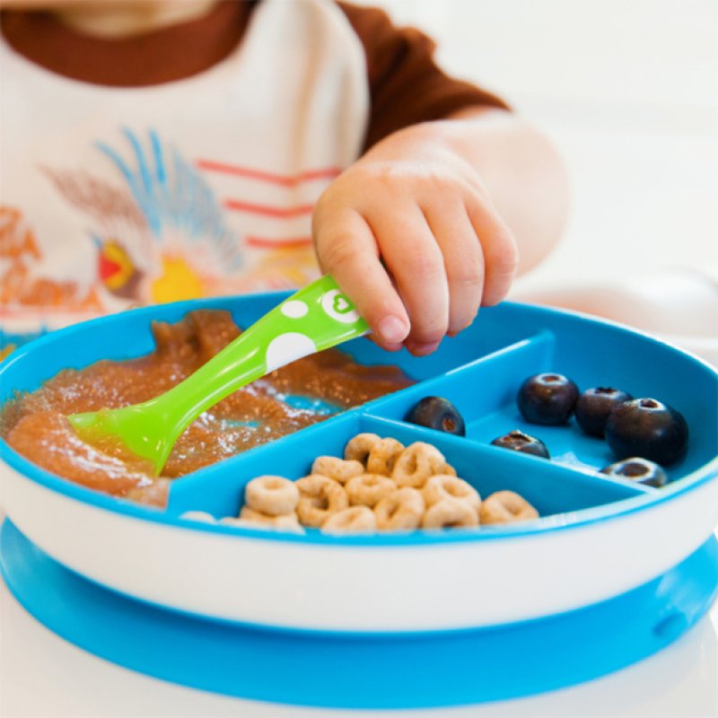 Munchkin Stay Put Suction Plate Blue