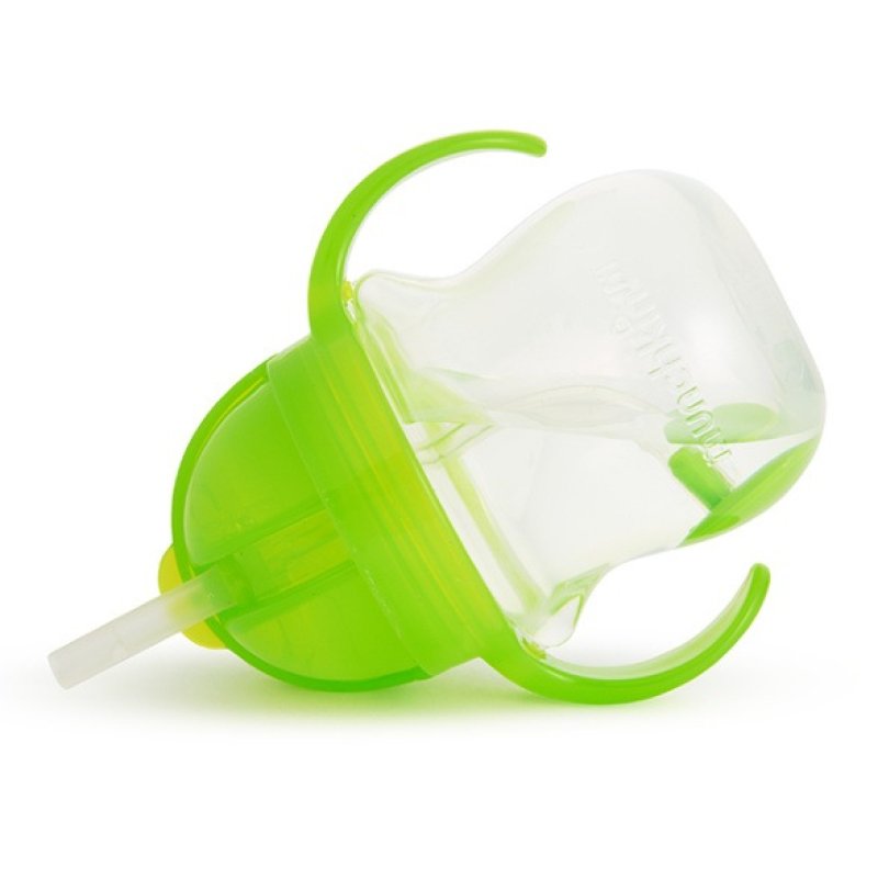 Munchkin Any Angle Click Lock Weighted Straw Trainer Tasse Vert Universel 1 pièce(s)