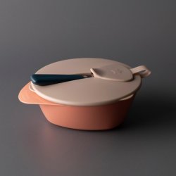 Tommee Tippee Easy Scoop Feeding Bowls with Travel Lid and Spoon