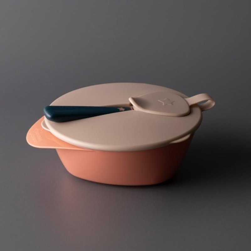 Tommee Tippee Easy Scoop Feeding Bowls with Travel Lid and Spoon