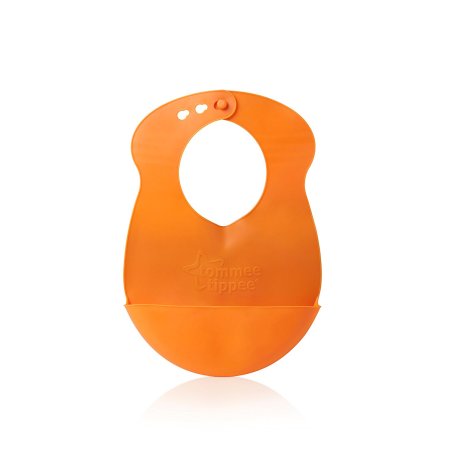 Tommee Tippee Roll'n Go Bib - Rollable Pink