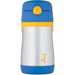 Thermos Foogo Leakproof Straw Bottle Blue 320ml 011282