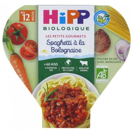 Hipp Les Petits Gourmets Organic Spaghetti Bolognese for 12 Months 230g